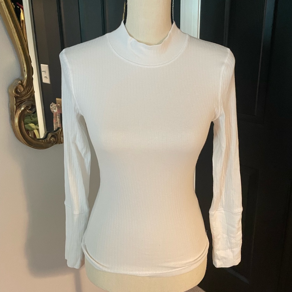 Free People Intimately Mock Neck Long Sleeve